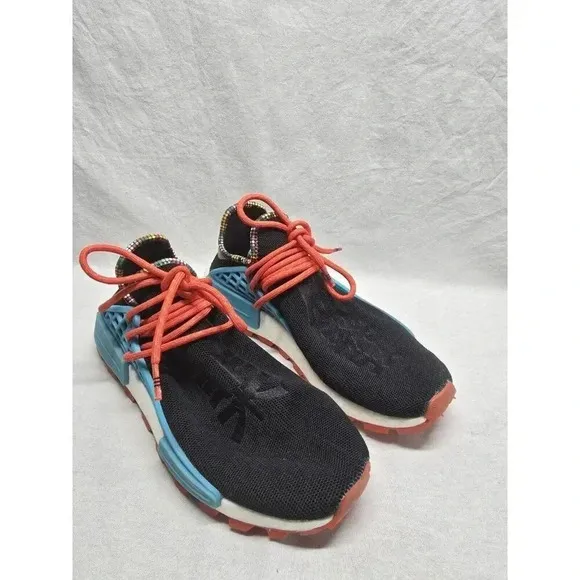 Adidas Pharrell Williams Hu Solar NMD EE7582 Inspiration Pack Black Size 7 Men