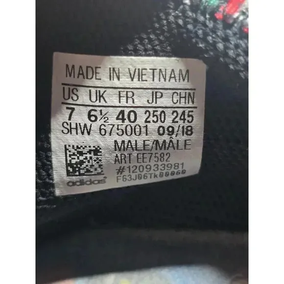 Adidas Pharrell Williams Hu Solar NMD EE7582 Inspiration Pack Black Size 7 Men