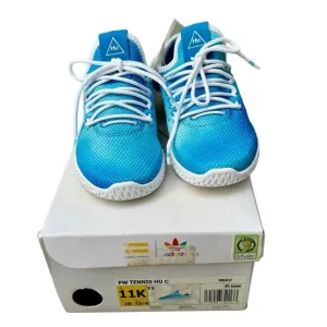 ADIDAS Pharrell Williams HU Tennis Sneakers Kids 11 Blue PW Unisex Running Shoes