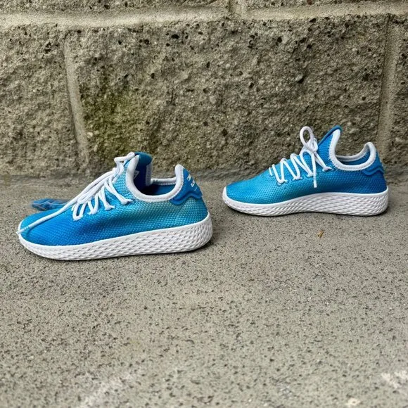 ADIDAS Pharrell Williams HU Tennis Sneakers Kids 11 Blue PW Unisex Running Shoes