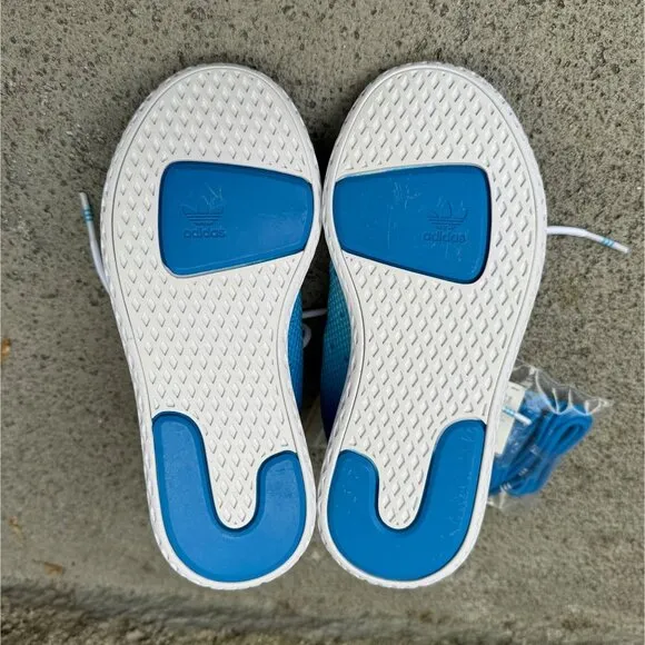 ADIDAS Pharrell Williams HU Tennis Sneakers Kids 11 Blue PW Unisex Running Shoes