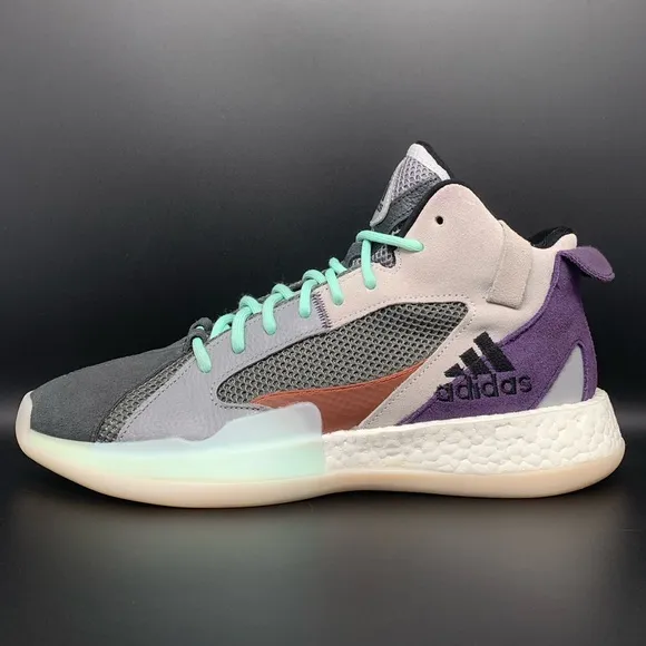 Adidas Posterize Carbon Basketball Shoes Men's Sz 11