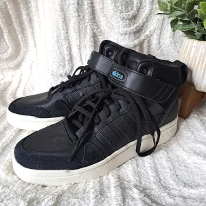 Adidas Postmove Mid Men's Basketball Shoes Sneakers Black/Blue GY7163 Size 10.5