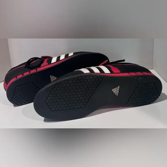 Adidas Powerlift‎ 2.0 Black, Red, White Weightlifting Trainer Shoes Men's Size 9