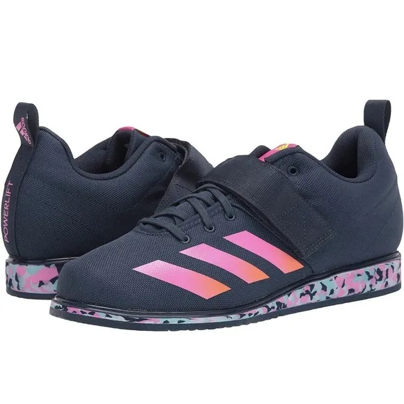 Adidas Powerlift Weightlifting Shoes Gym Crossfit Box GZ2864 Mens 13 Fast Ship