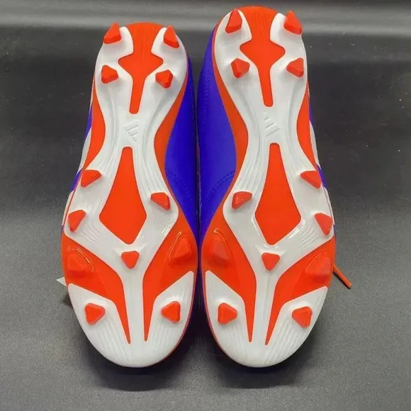 Adidas Predator Club FxG J IF6426 NEW Mens 6 blue orange