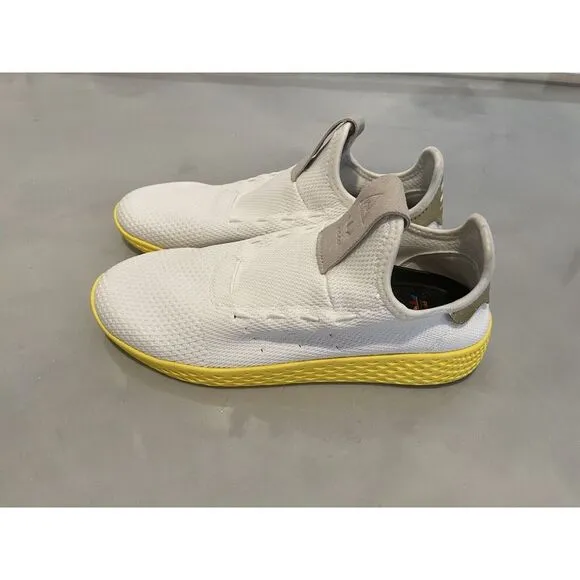 Adidas PW Tennis HU Pharrell BY2674 White‎ And Yellow Size 5