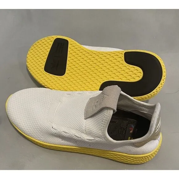 Adidas PW Tennis HU Pharrell BY2674 White‎ And Yellow Size 5