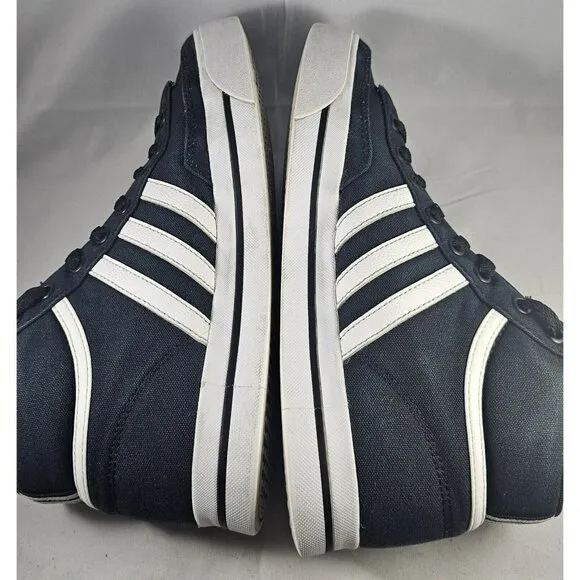 Adidas Retrovulc Men's Mid Black Canvas Skateboarding Shoes Size 8
