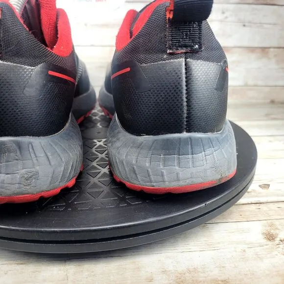 Adidas Runfalcon 5 Men's Size 9.5 Black Red Athletic Shoes