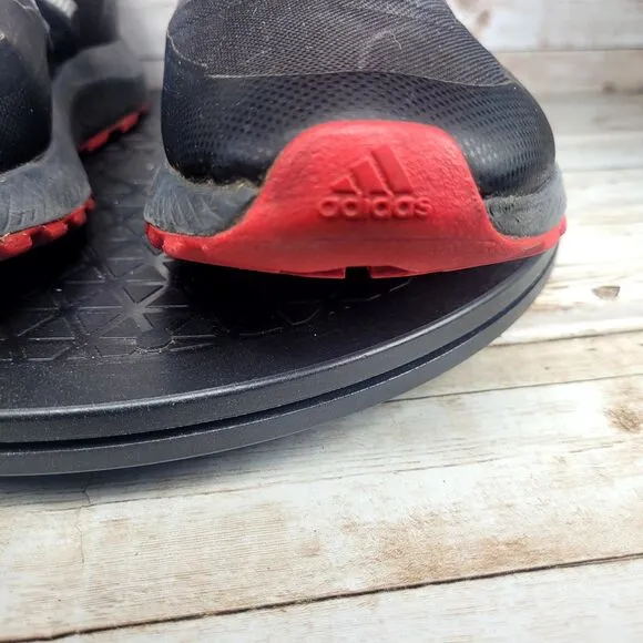 Adidas Runfalcon 5 Men's Size 9.5 Black Red Athletic Shoes