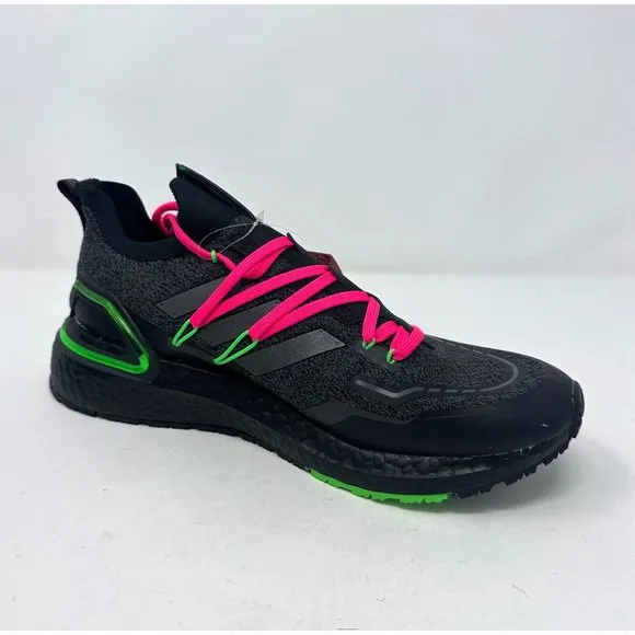 Adidas Running Shoes Mens Size 9.5 Ultraboost 20 LAB Explorer Black Pink GZ7362