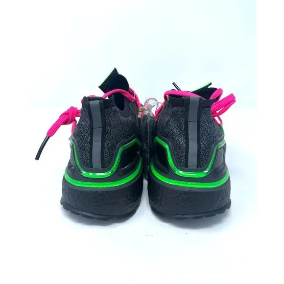 Adidas Running Shoes Mens Size 9.5 Ultraboost 20 LAB Explorer Black Pink GZ7362