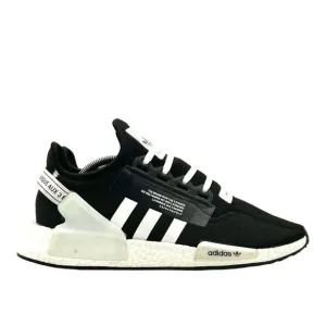ADIDAS Shoes Men Size 11.5 NMD_R1 V2 GX6367 NMD Core Black White Sneakers