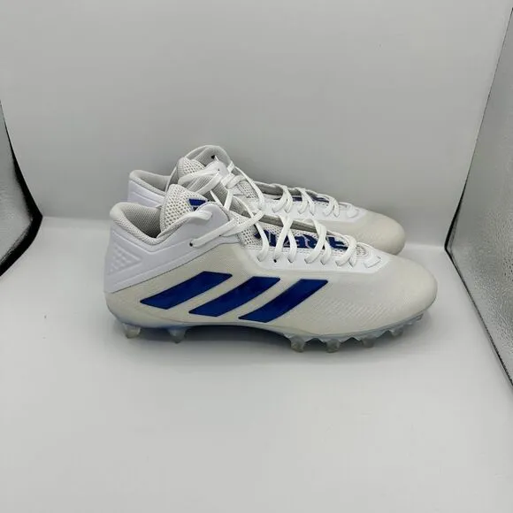 Adidas SM Freak Mid White University Blue Cleats Men’s Size 11.5 FX1309 New