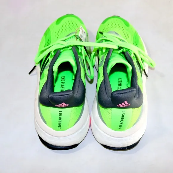 Adidas Solar Boost 4 M Shoes in Solar Green Black