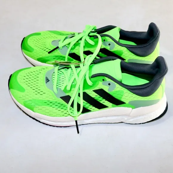 Adidas Solar Boost 4 M Shoes in Solar Green Black