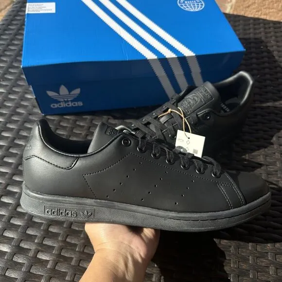 Adidas Stan Smith Men's Athletic Shoes Triple Black FX5499