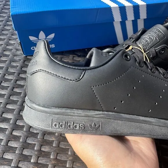 Adidas Stan Smith Men's Athletic Shoes Triple Black FX5499