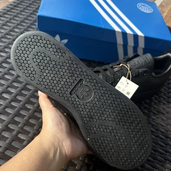 Adidas Stan Smith Men's Athletic Shoes Triple Black FX5499