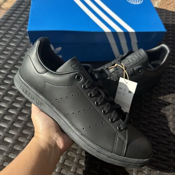 Adidas Stan Smith Men's Athletic Shoes Triple Black FX5499