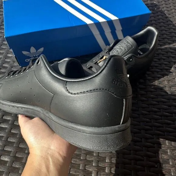 Adidas Stan Smith Men's Athletic Shoes Triple Black FX5499