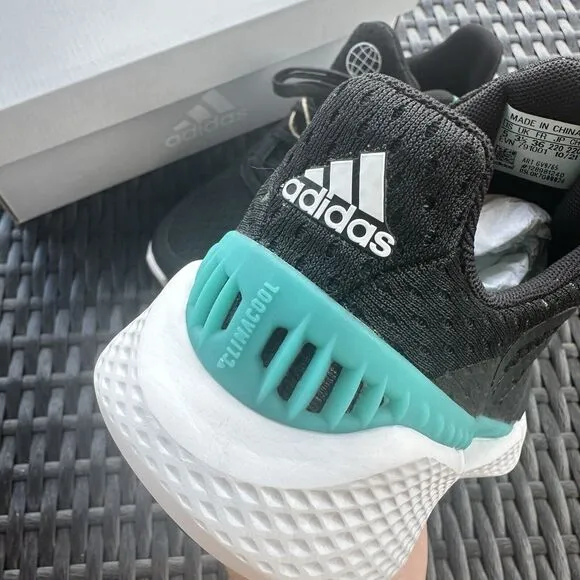 Adidas Summervent Spikeless Golf Black Mint Rush Women's Shoes GV9765 Size 5