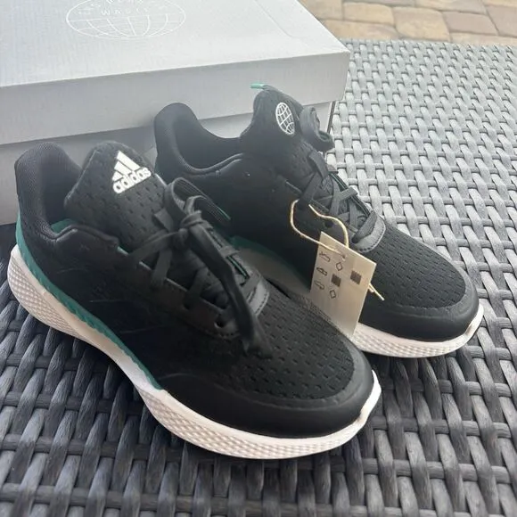 Adidas Summervent Spikeless Golf Black Mint Rush Women's Shoes GV9765 Size 5