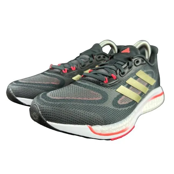 Adidas Supernova   Carbon Grey Turbo Shoes GY6554 Women's Sizes 6.5 - 8.5