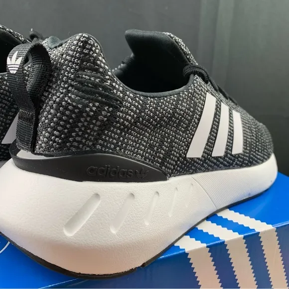 Adidas Swift Run 22 Black   White Womens Various Sizes