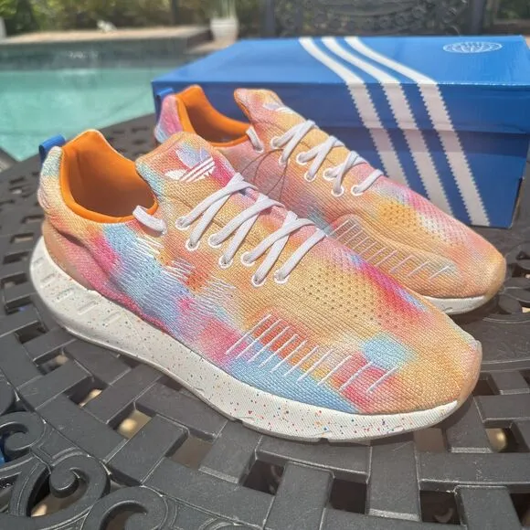 Adidas Swift Run 22 G20 CM 201 Orange Rush Speckled Women's Shoes GW9652 Size 11