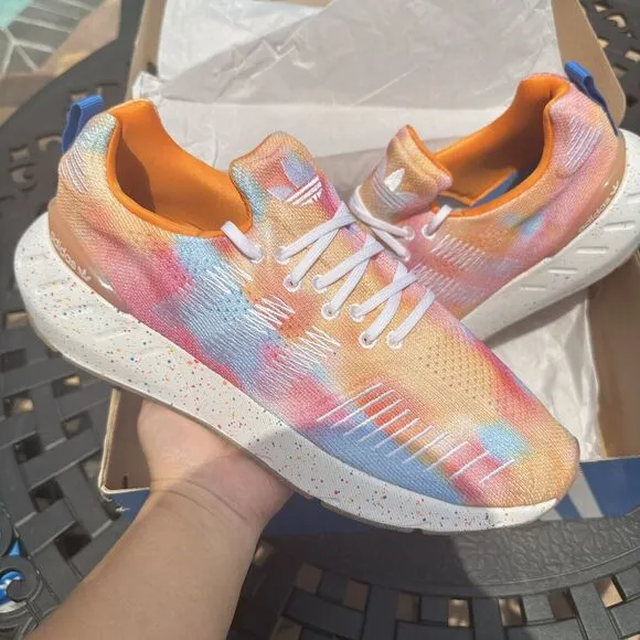 Adidas Swift Run 22 G20 CM 201 Orange Rush Speckled Women's Shoes GW9652 Size 11