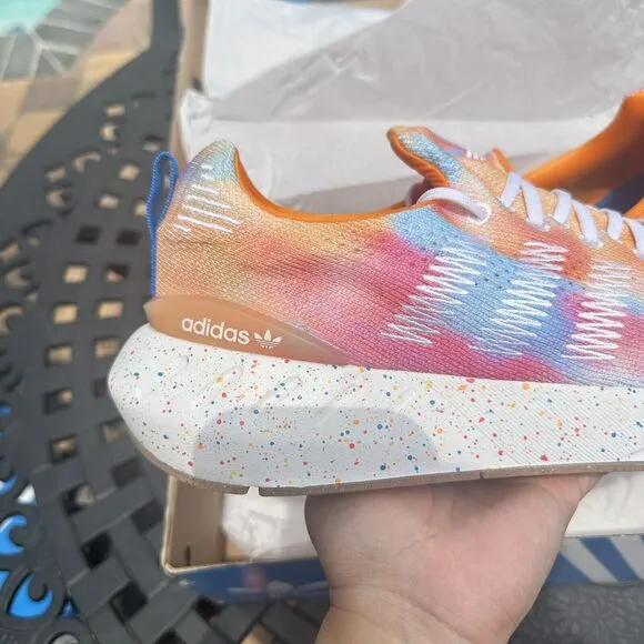 Adidas Swift Run 22 G20 CM 201 Orange Rush Speckled Women's Shoes GW9652 Size 11