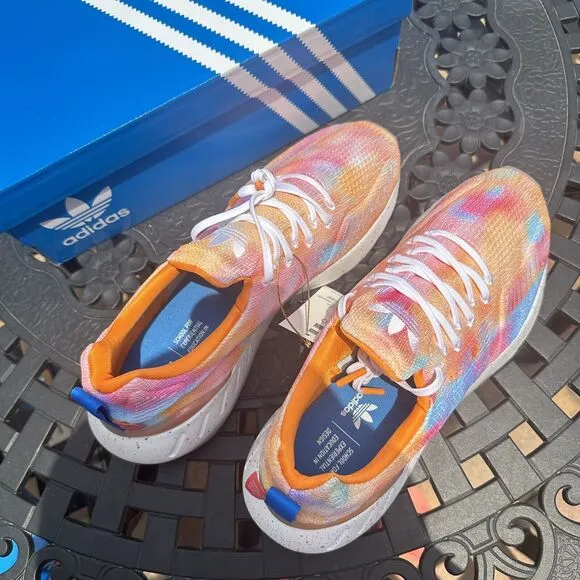 Adidas Swift Run 22 G20 CM 201 Orange Rush Speckled Women's Shoes GW9652 Size 11