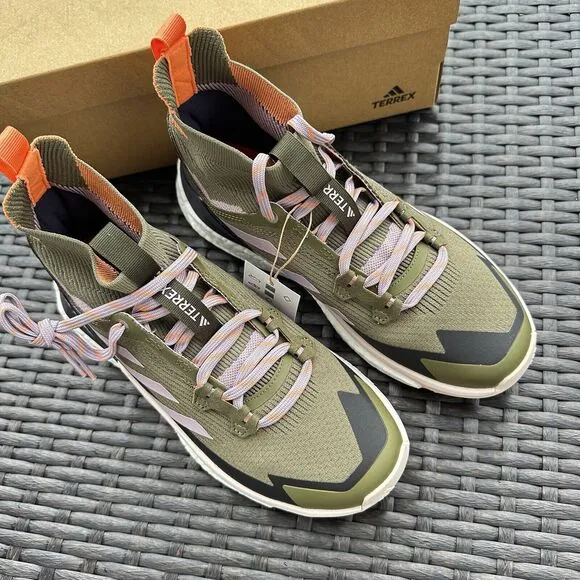 Adidas Terrex Free Hiker 2.0 Olive Strata Women's Athletic Shoes IG8895