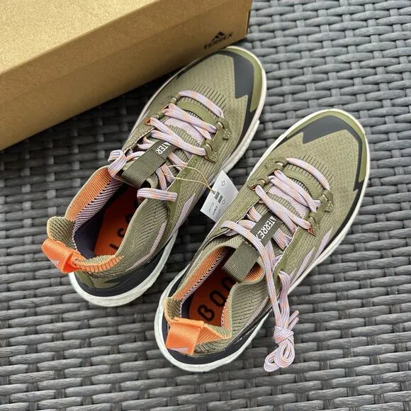 Adidas Terrex Free Hiker 2.0 Olive Strata Women's Athletic Shoes IG8895