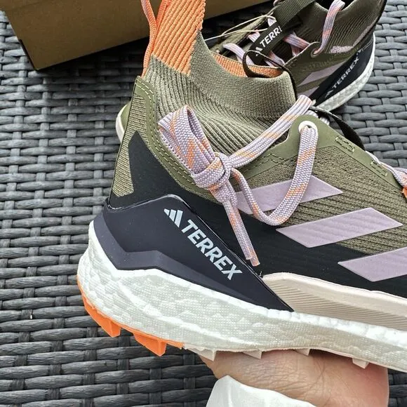 Adidas Terrex Free Hiker 2.0 Olive Strata Women's Athletic Shoes IG8895