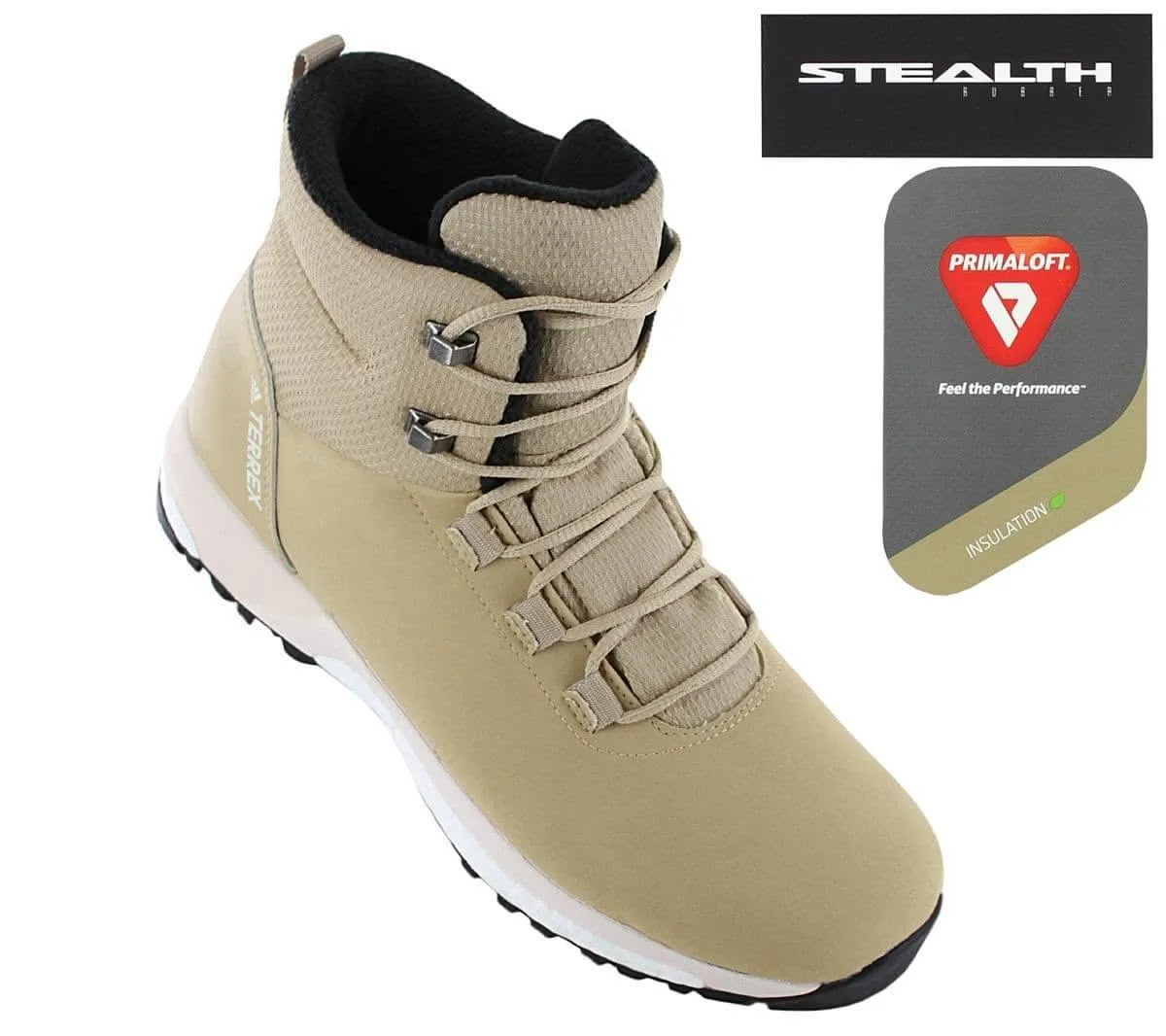 adidas TERREX Pathmaker Rain.RDY W - Damen Wanderschuhe Trekking Boots Stiefel Beige FZ3007