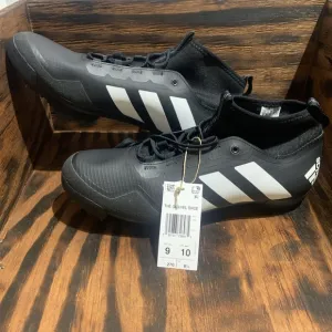 Adidas The Gravel Cycling Mid Shoes Mens Size 9 Core Black/White GW5330 NEW