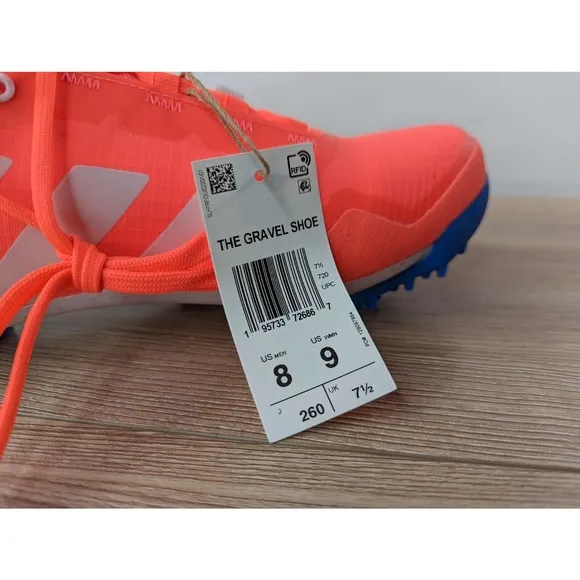 ADIDAS THE GRAVEL CYCLING NEON‎ PINK SHOES MENS SZ 8 BRAND NEW...