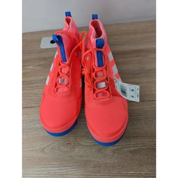 ADIDAS THE GRAVEL CYCLING NEON‎ PINK SHOES MENS SZ 8 BRAND NEW...