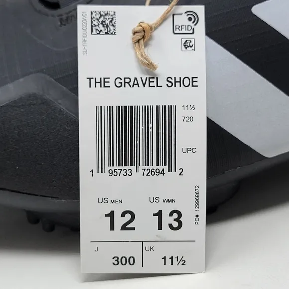 Adidas The Gravel Cycling Shoes Core Black/White GW5330 Men's Size 12 New