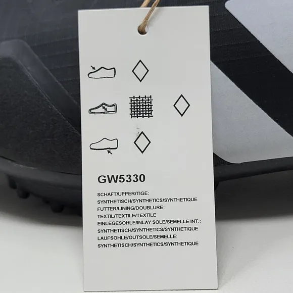Adidas The Gravel Cycling Shoes Core Black/White GW5330 Men's Size 12 New