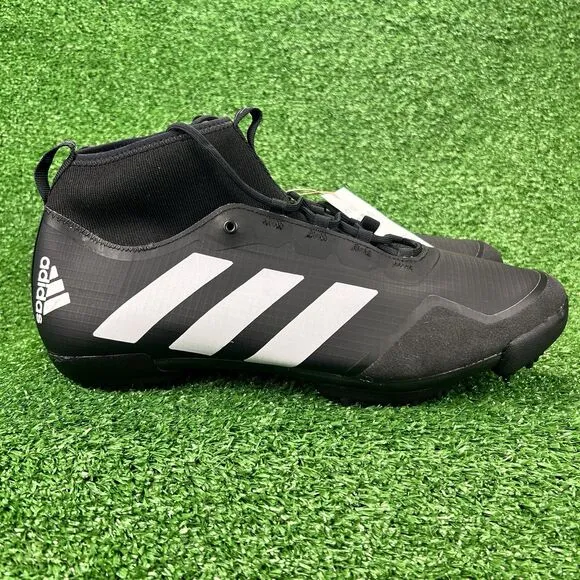 Adidas The Gravel Cycling Shoes Men's 12.5 Core Black/White GW5330 Bike Cleats