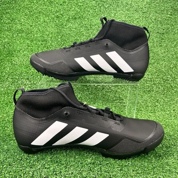 Adidas The Gravel Cycling Shoes Men's 12.5 Core Black/White GW5330 Bike Cleats