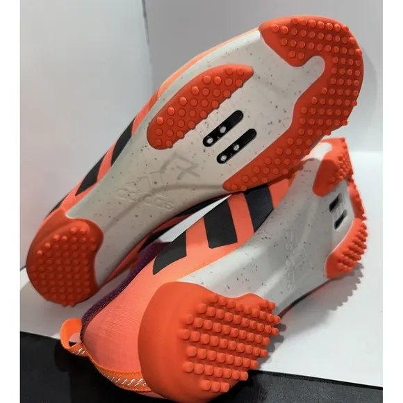 Adidas The Gravel Cycling Shoes Men's Size 9 Women's 10 Beam Orange &amp; Core Black