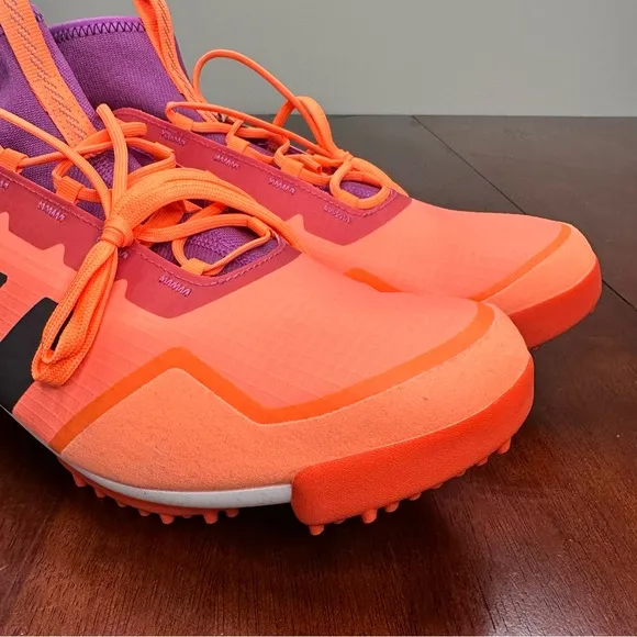 Adidas The Gravel Shoe GX1665 Cycling Shoe Mens Size 13 Orange Purple Nwob