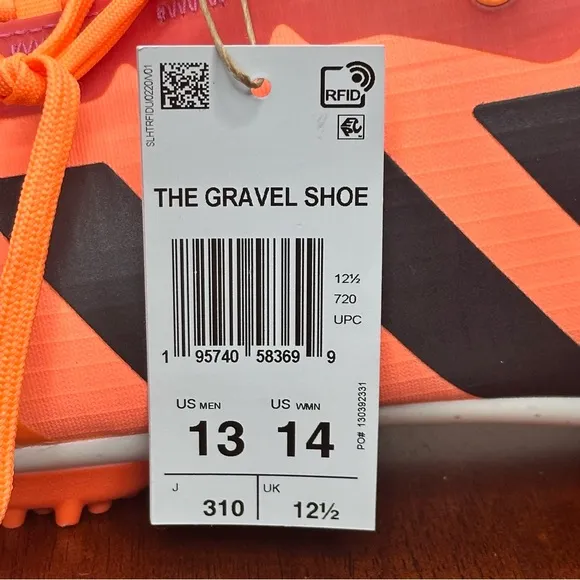 Adidas The Gravel Shoe GX1665 Cycling Shoe Mens Size 13 Orange Purple Nwob