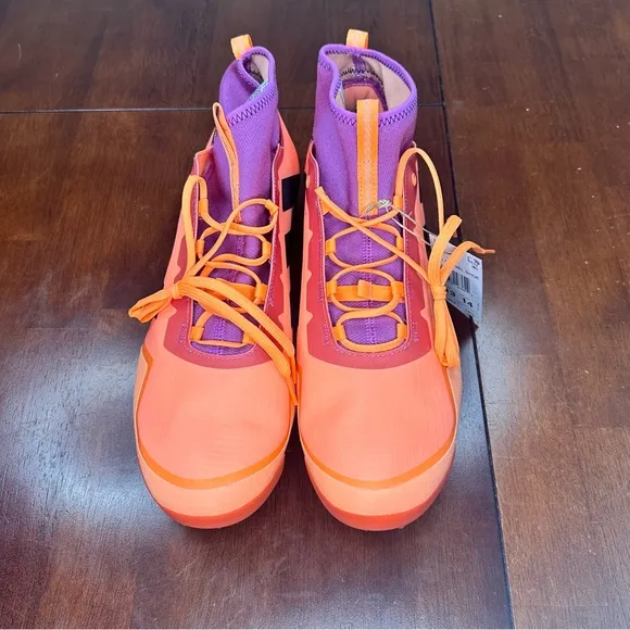 Adidas The Gravel Shoe GX1665 Cycling Shoe Mens Size 13 Orange Purple Nwob