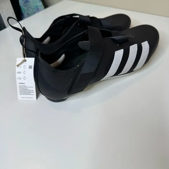 Adidas The Indoor Cycling Shoes Core Black Cloud White Cycling Shoes size 11.5